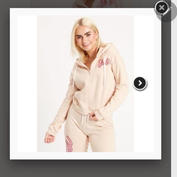 🍂🍁🌟 2 PIECE! HTF NWT RUE21 BARBIE JOGGER SET 3X - Picture 3 of 9